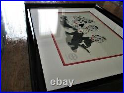 101 Dalmatians Puppies Disguise Ltd Edition Fine Art Serigraph