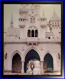 16x20? Walt Disney Walking thru Sleeping Beauty Castle Disneyland New Frame