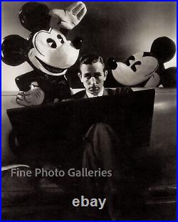 1933 Vintage EDWARD STEICHEN Walt Disney Mickey Mouse Heidelberg Photo Engraving