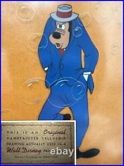 1961 GOOFY Aquamania Vintage Original Production Cel Walt Disney Goof RARE