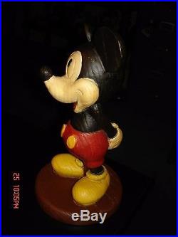 1970's Vintage 10 Mickey Mouse Statue High Quality Walt Disney World