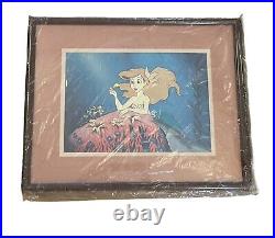 1997 Disney Classic Little Mermaid Ariel In Love 1329/10000 Framed Lithograph