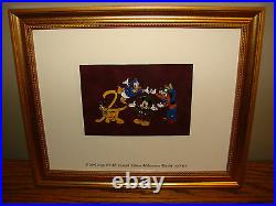 2000 Walt DISNEY World Framed MILLENNIUM Pin Set Mickey & FRIENDS LE 92 Of 1500