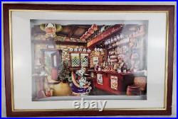 21.5x14.5 Walt Disney 101 Dalmatians 3D Framed Art Bar/Brewery Scene