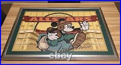 All Star Sports Resort Room Mickey Mouse Football Framed Art Walt Disney World