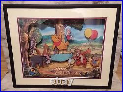 Animated Animations Moving Framed Hip Hip Pooh-Ray Winnie the Pooh #1043/7500