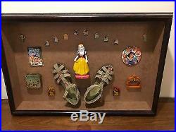 Antique Framed Walt Disney Snow White And Seven Dwarfs RARE Merchandise