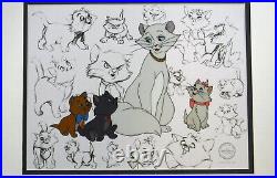 Aristocats Disney Sericel Special Edition Duchness and Kittens New frame #qq2