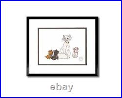 Aristocats Disney Sericel Special Edition Duchness and Kittens New frame #qq2