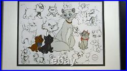 Aristocats Disney Sericel Special Edition Duchness and Kittens New frame #qq2