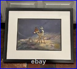 Bambi Walt Disney Serigraph Cel Framed Limited Edition Original 1942 WDCC