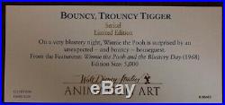 Bouncy Trouncy Tigger - Limited Edition Framed Walt Disney sericel print (1997)