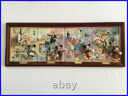 Bradford Exchange Walt Disney 100th Anniversary Framed Collector Plates