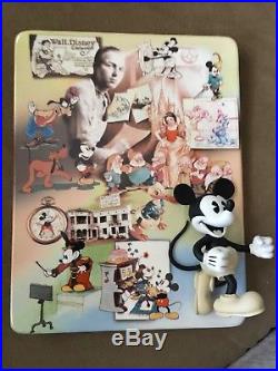 Bradford Exchange Walt Disney's 100 Year Anniversary 3D Plates, Mickey WithFrame