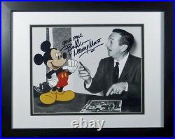 Bret Iwan Voice Mickey Mouse & Walt Disney NEW 8x10 NEW Frame CoA