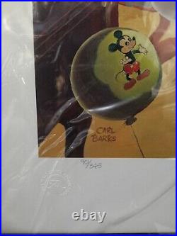 Carl Barks Disney In Uncle Walt's Collectery New Framed Free Shipping