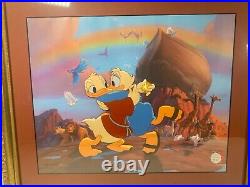 Color Model WALT DISNEY ANIMATION ART TWO BY TWO FRAMED serigraph FANTASIA Rare