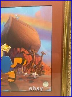 Color Model WALT DISNEY ANIMATION ART TWO BY TWO FRAMED serigraph FANTASIA Rare