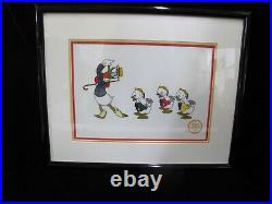 DONALD DUCK Mr Duck Steps Out Walt Disney Limited Edition Framed SERIGRAPH