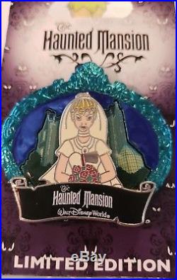 Disney 69760 WDW Haunted Mansion Constance the Bride Blue Frame NOC LE 1200 Pin