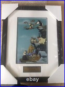 Disney Adventures In Pin Trading 2004 Alpine Adventures LE 15 Framed Pin Set New