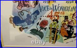 Disney Artist ALICE IN WONDERLAND 45th Anniversary ORIGINAL ART LE 03 of 100