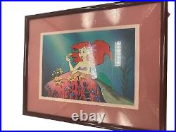 Disney Classic Artwork Ariel In Love 02704/10000 Framed Lithograph