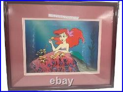 Disney Classic Artwork Ariel In Love 02704/10000 Framed Lithograph