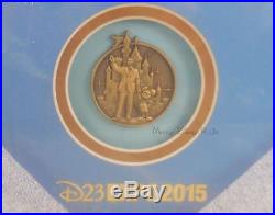 Disney D23 Expo 2015 Castle Mystery Set With Completer 17 Pin Framed LE 100