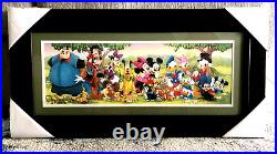 Disney Fine Art Family Dynasty Mickey Mouse Frame Lithograph Michelle St Laurent