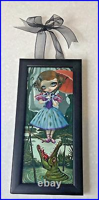 Disney Haunted Mansion Tightrope Girl Frame Print Canvas Jasmine Becket-Griffith