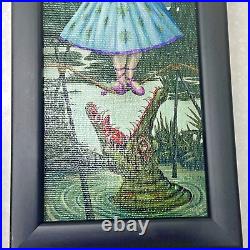 Disney Haunted Mansion Tightrope Girl Frame Print Canvas Jasmine Becket-Griffith