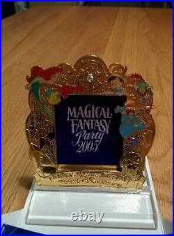 Disney MAGICAL FANTASY Party Photo Frame, Pins Set japan TDL YA
