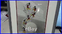 Disney MGM Studios Art of Animation Cel Mickey Film Strip Walt Disney Framed