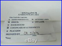 Disney MY HONEY BUNNY Limited Edition Sericel, Who Framed Roger Rabbit 1994