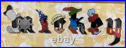 Disney Mickey Through The Years Letter Character Framed Pin Set (Read)