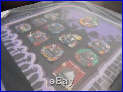 Disney Nightmare Before Christmas Doom Buddies 2004 Framed Pin Set LE 500 NEW