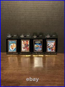 Disney Nostalgia Framed Movie Poster 4 Pin Set