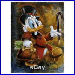 Disney Parks Duck Tales Scrooge Treasure Framed Giclee by Darren Wilson New