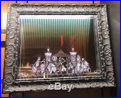 Disney Parks Haunted Mansion Hitchhiking Ghosts Framed Mirror New 25 x 21