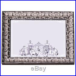 Disney Parks Haunted Mansion Hitchhiking Ghosts Framed Mirror New with Box