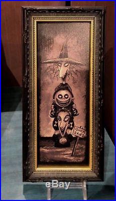 Disney Parks Haunted Mansion Nightmare Before Christmas Complete Frame Set