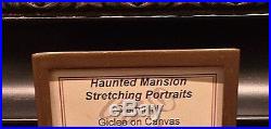 Disney Parks Haunted Mansion Stretching Room Portraits Framed Giclee New in Box