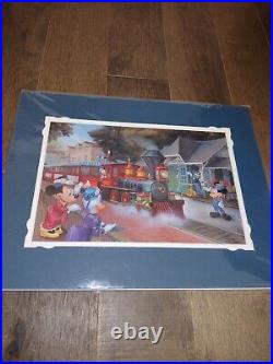 Disney Parks Maggie Parr Heading West Framed Print 19.75 x 15.75