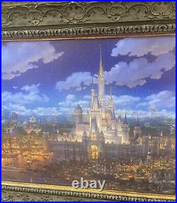 Disney Peaceful Kingdom John Nadeau Frame Art New