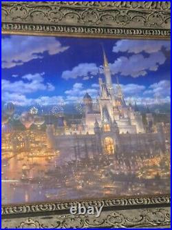 Disney Peaceful Kingdom John Nadeau Frame Art New