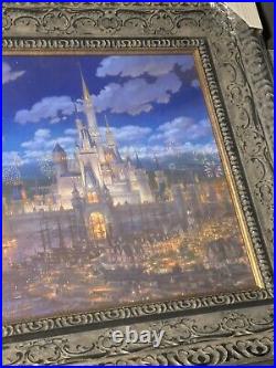 Disney Peaceful Kingdom John Nadeau Frame Art New