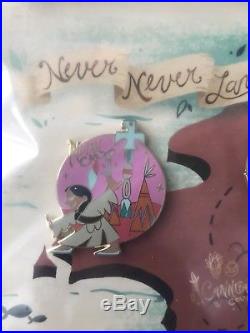 Disney Peter Pan 65th Anniversary Neverland Framed Pin Set LE 500 New