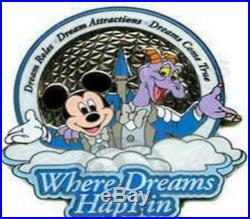 Disney Pin 56786 WDW Where Dreams HapPIN Super Frame Completer LE 10 Figment