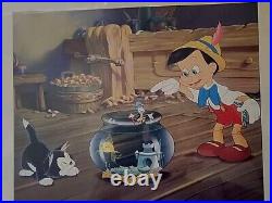 Disney Pinocchio 1940 Four Original Framed lithographs